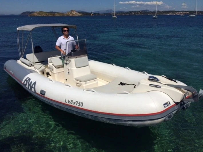 RIB rental with or without captain Bwa Porto-Vecchio