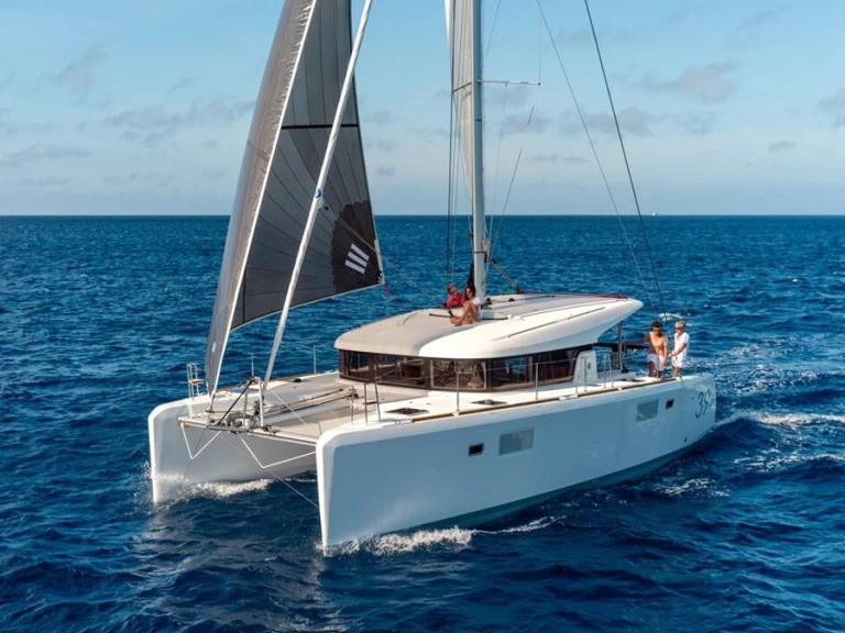 Bareboat Rental Catamaran Lagoon with a boat licence