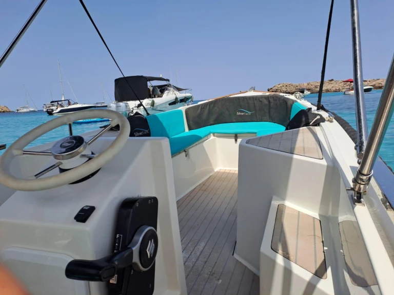 Motorboat rental in Málaga - Silver 495 classic