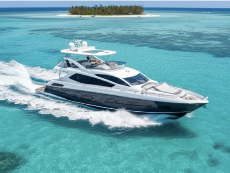 Luxury Yacht rental in Miami Beach - Sunseeker 80 Yacht
