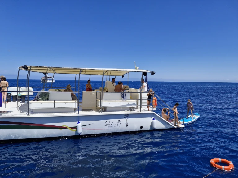 Catamaran rental in Castellammare del Golfo - Zingaro Sea Experiences  CATAMARANO SCHIETTO