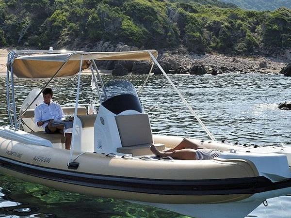 Bareboat Rental RIB Fanale marine  with a boat licence