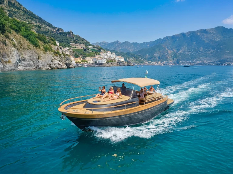 Bareboat Rental Motorboat Esposito Mare with a boat licence