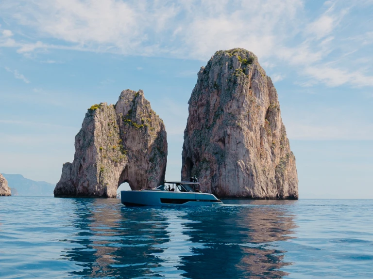 Cranchi A 46 Luxury Tender charter bareboat or captained in  Sorrento