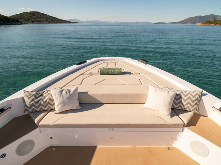 Technohull XPD 46 charter bareboat or captained in  Olympic Marine