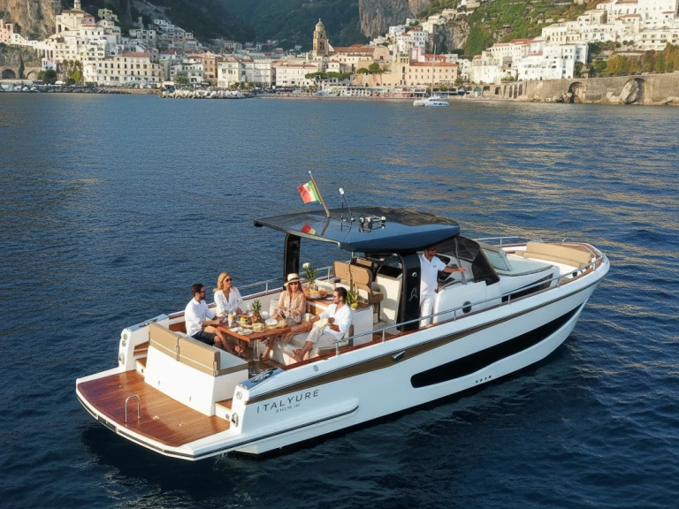 Motorboat rental in Porto di Amalfi Marina Coppola - Allure 38