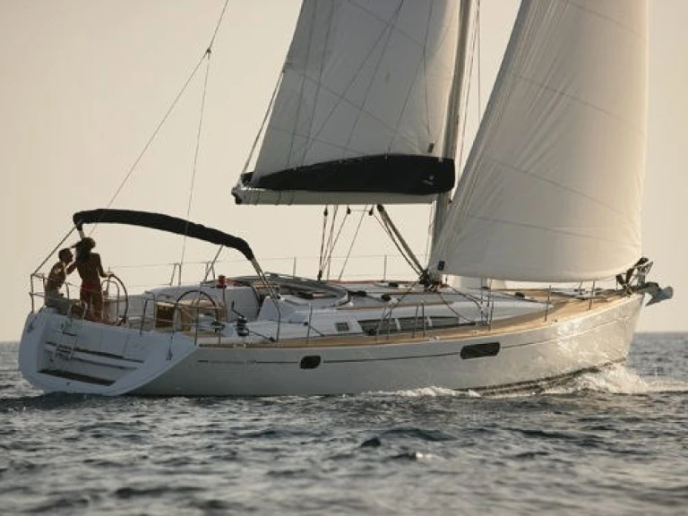 Yacht charter Keramotí cheap Sun Odyssey 49i