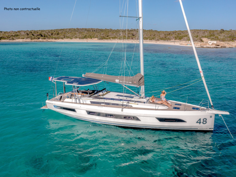 Sailboat rental with or without captain Dufour Marseille