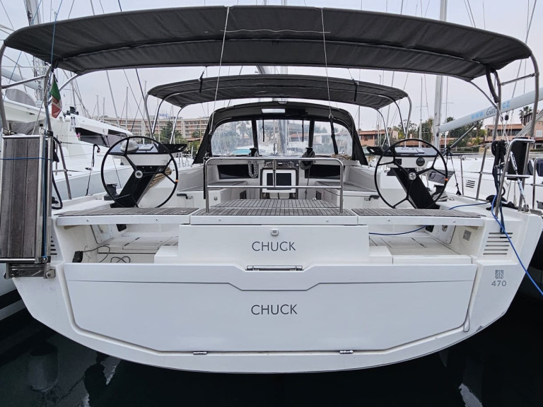 Bareboat Rental Sailboat Dufour with a boat licence