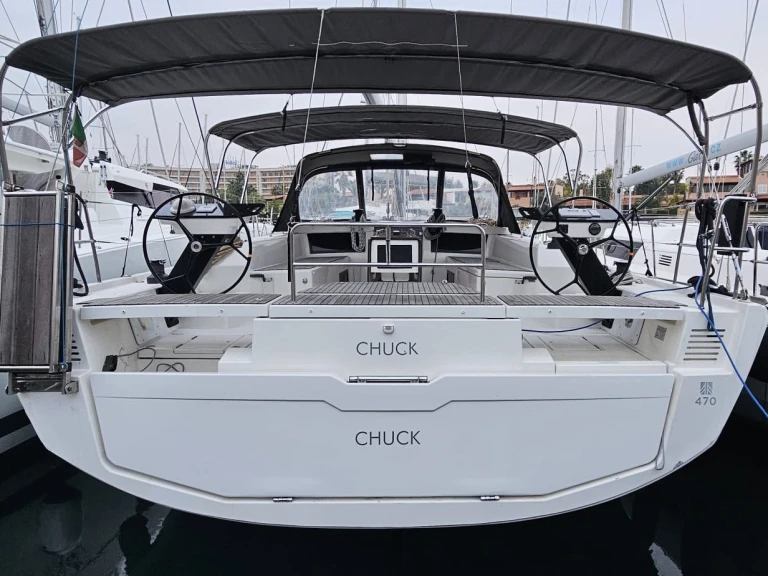 Bareboat Rental Sailboat Dufour with a boat licence