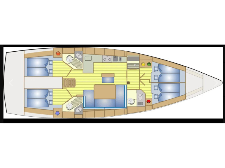 Bareboat Rental Sailboat Bavaria with a boat licence