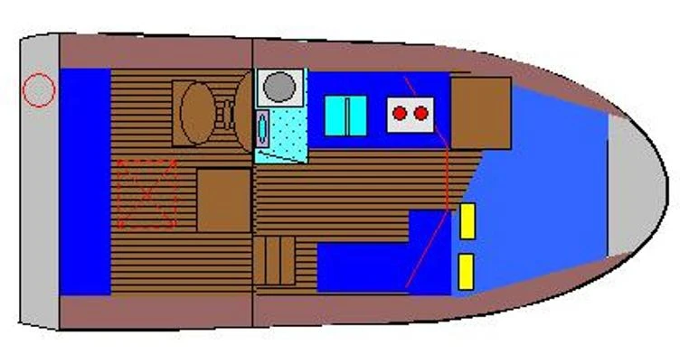 Motorboat rental with or without captain  Woudsend