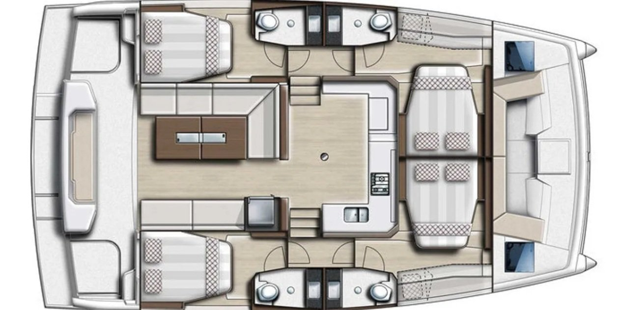 Catamaran for rent Lygia at the best price