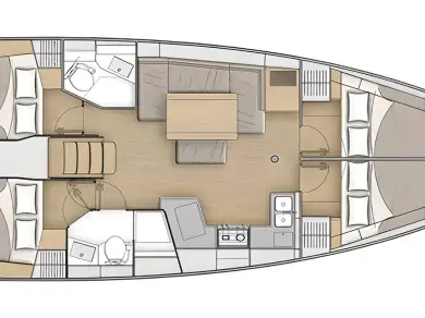 Bénéteau Oceanis 40.1 charter bareboat or captained in  Palma de Mallorca