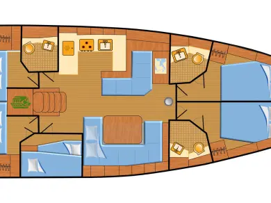 Sailboat rental in Palma de Mallorca - Bénéteau Oceanis 51.1