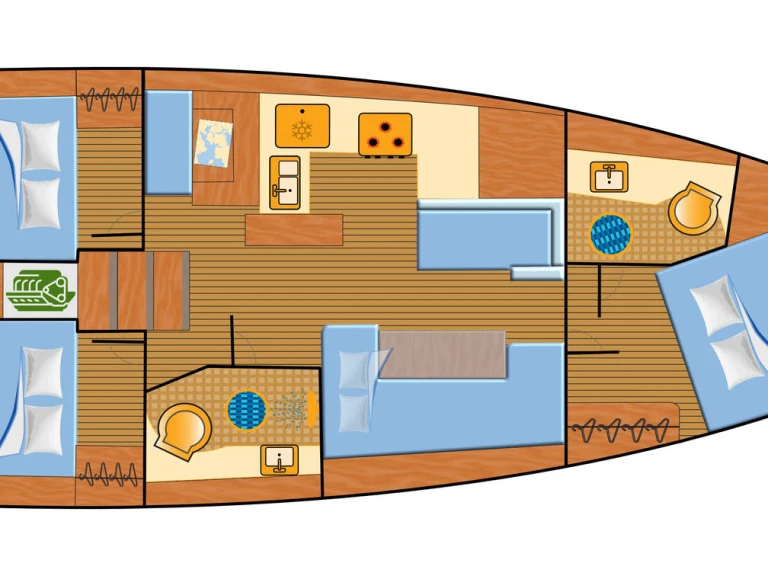 Sailboat rental with or without captain Jeanneau Palma de Mallorca