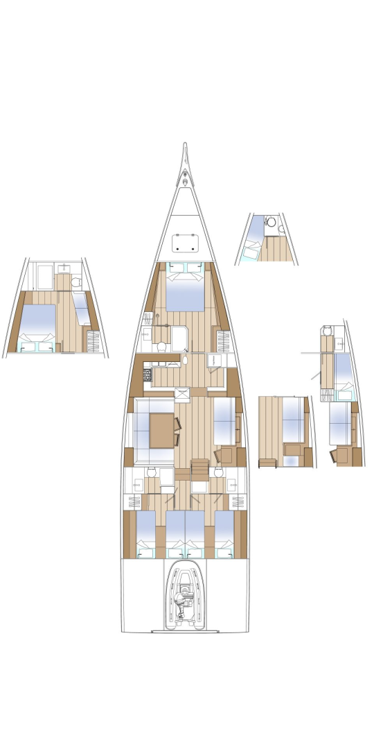 Sailboat rental in Pirovac - Solaris Solaris 64 RS