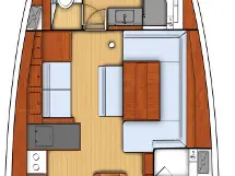 Sailboat rental with or without captain Bénéteau Kaş