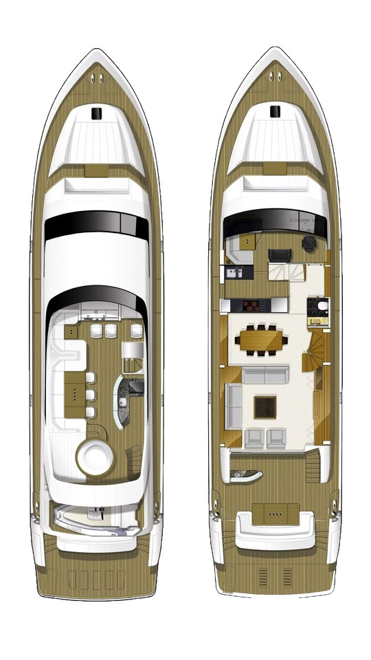 Luxury Yacht rental in Trogir - Princess Princess Y85