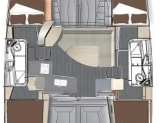 Fountaine Pajot Lipari 41 in Ao Po on SamBoat