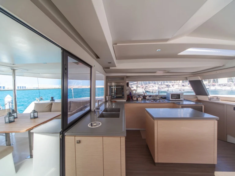 Fountaine Pajot Saba 50 charter bareboat or captained in  Capo d'Orlando