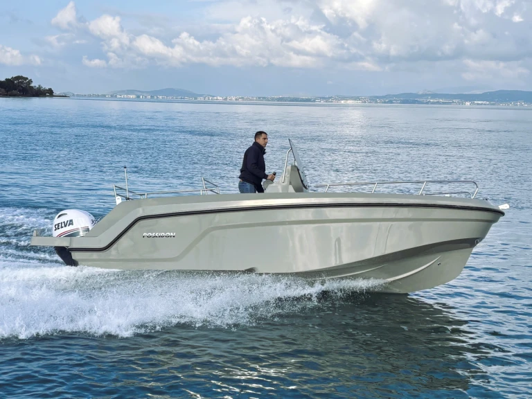 Motorboat rental in Zakynthos - Poseidon Blu Water 210