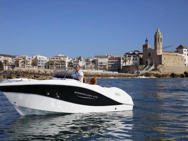 Yacht charter Sitges cheap BARRACUDA 5.45