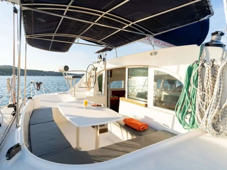 Bareboat Rental Catamaran Lagoon with a boat licence