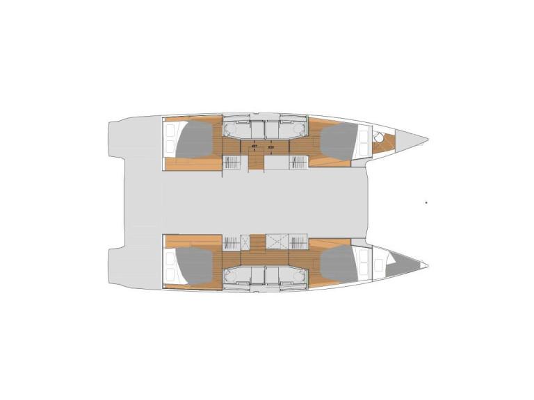 Fountaine Pajot Elba 45 S in Cogolin on SamBoat