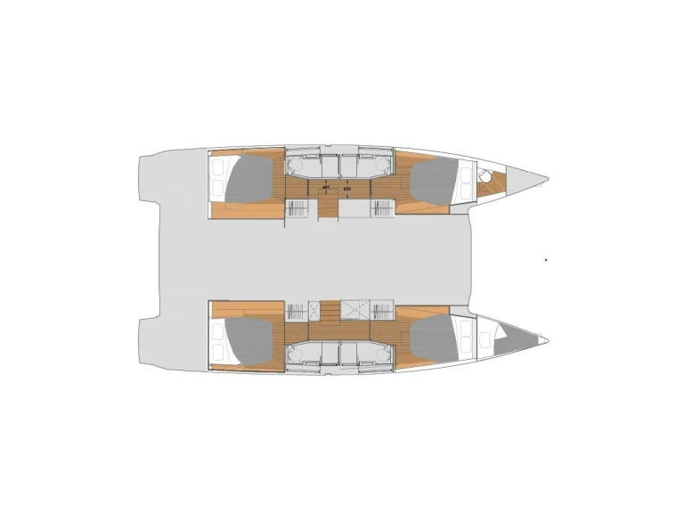Fountaine Pajot Elba 45 S in Cogolin on SamBoat