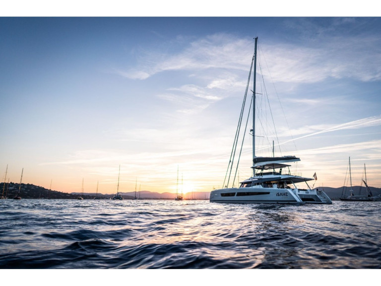 Bareboat Rental Catamaran Fountaine Pajot with a boat licence