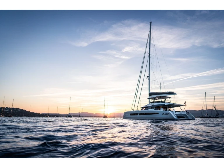 Bareboat Rental Catamaran Fountaine Pajot with a boat licence