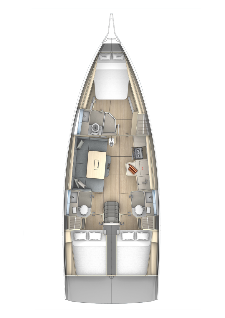 Boat rental Dufour Dufour 41 in Procida on Samboat