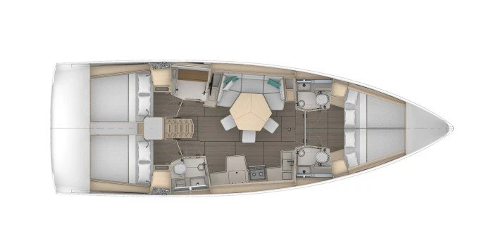 Sailboat rental in Procida - Dufour Dufour 44