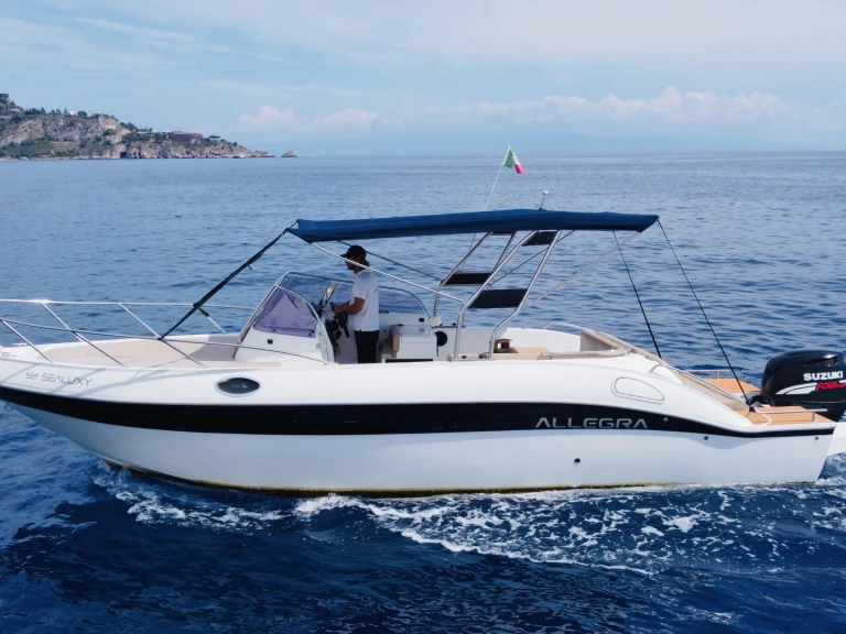Rent a Allegra Boats All 7.9.0 Open Day Giardini-Naxos