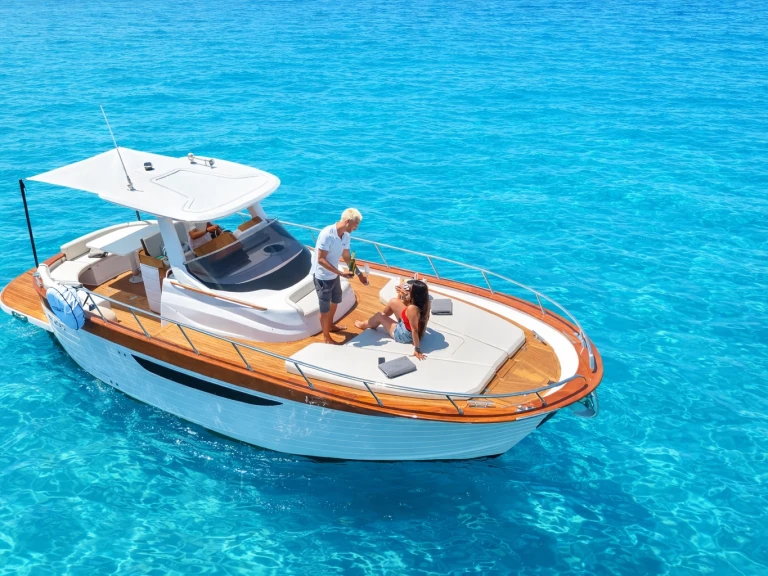 Mimi Libeccio 9.5 charter bareboat or captained in  Cagliari