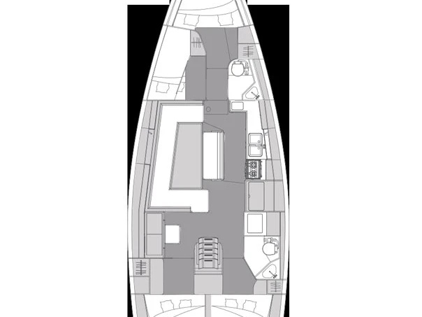 Sailboat rental in Zadar - Elan Impression 45.1