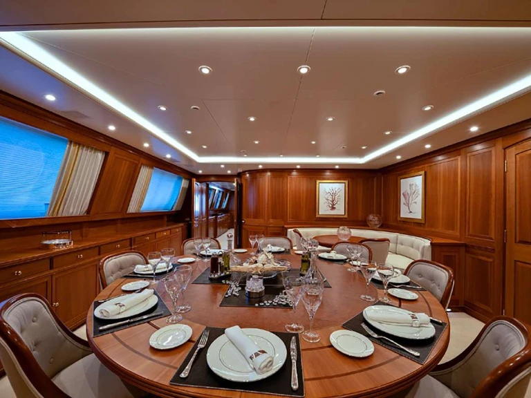 Perini Navi JASALI  II charter bareboat or captained in  La Spezia