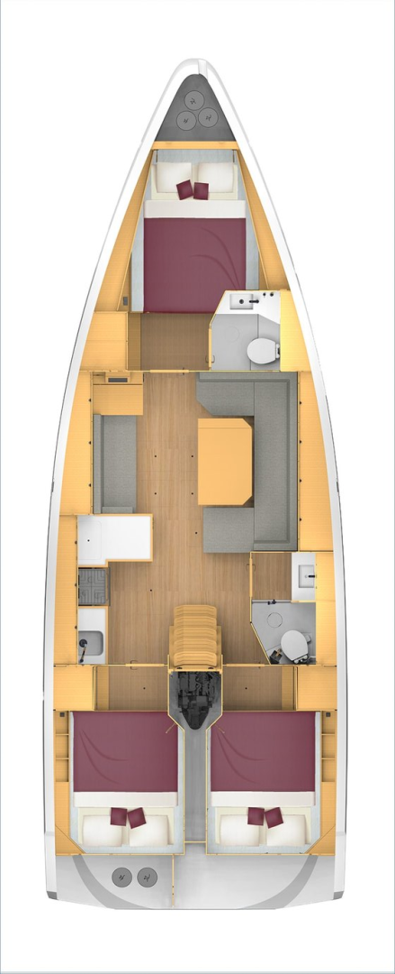 Sailboat rental in Biograd na Moru - Bavaria Bavaria C42