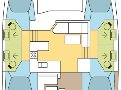 Fountaine Pajot Astrea 42 in Bas du Fort on SamBoat
