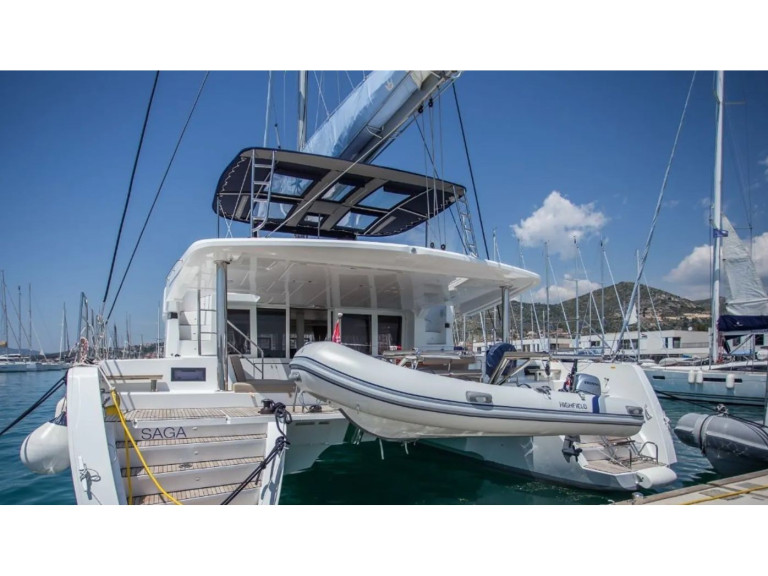Lagoon Lagoon 52 F charter bareboat or captained in  Néa Péramos