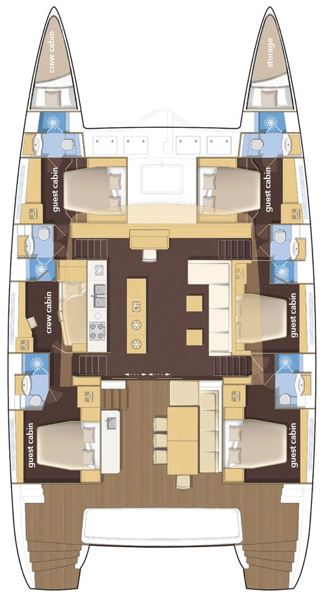 Rent a Lagoon Lagoon 620 Split