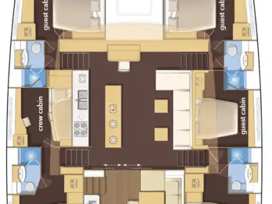 Rent a Lagoon Lagoon 620 Split