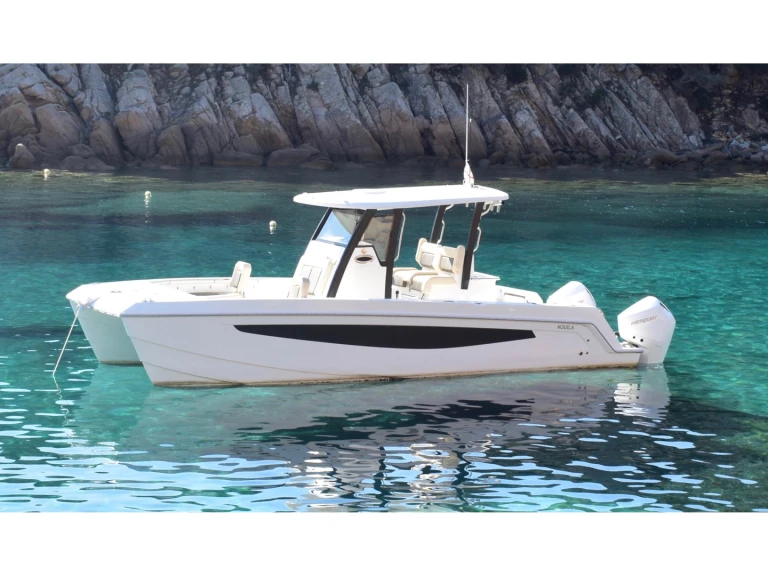 Motorboat rental in Cagliari - Aquila Aquila 28