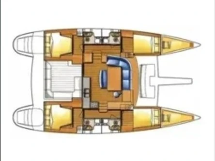Lagoon Lagoon 400 S2 charter bareboat or captained in  Livorno