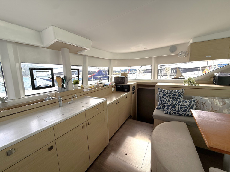 Bareboat Rental Catamaran Lagoon with a boat licence