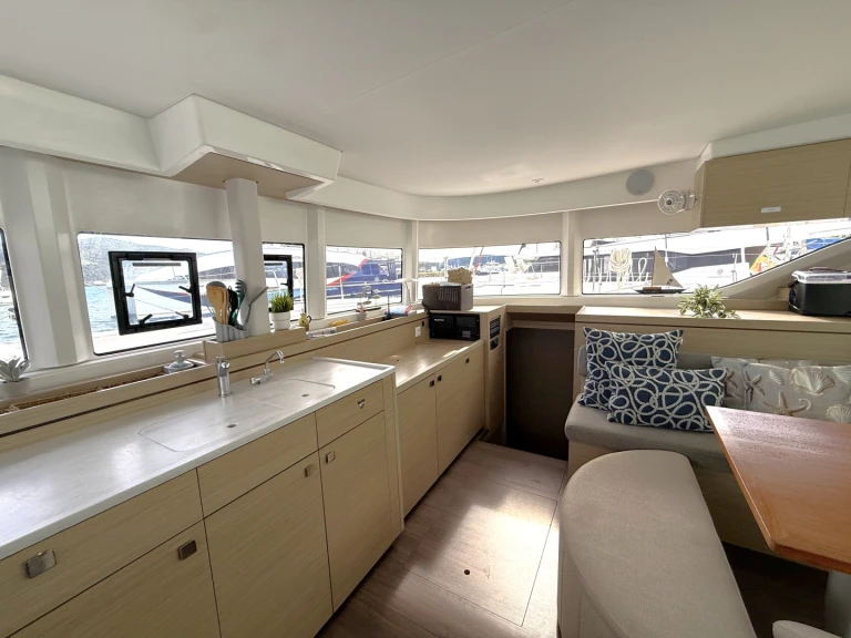 Bareboat Rental Catamaran Lagoon with a boat licence