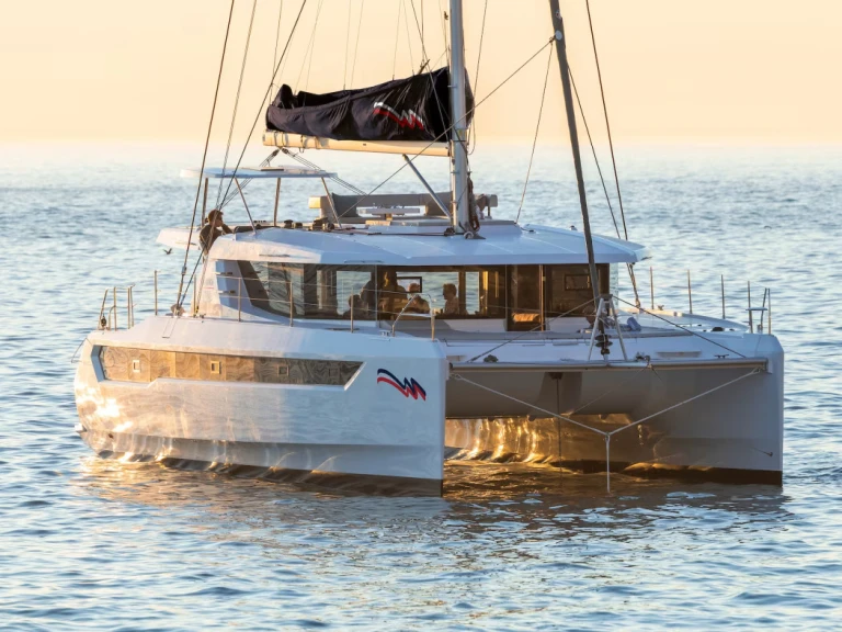 Bareboat Rental Catamaran Leopard with a boat licence