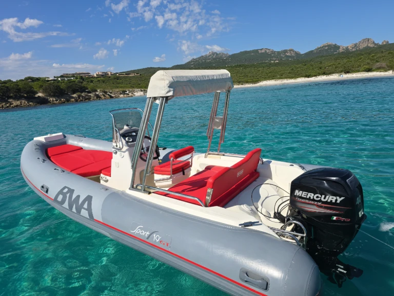 RIB rental in Cugnana Verde - Bwa Sport 19 GT