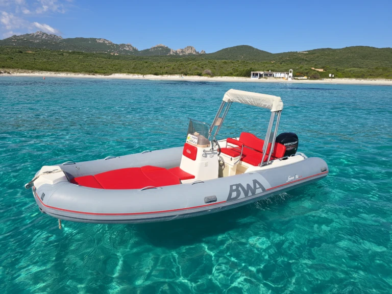 Bareboat Rental RIB Bwa with a boat licence